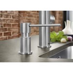 Blanco 525809 Lato UltraResist - Steel Dishwashing Liquid Dispenser UltraResist-steel-525809, Stainless Steel Finish, 314 mm